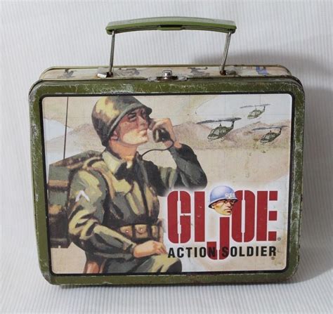 vintage gi joe metal lunch box|gi joe metal lunch box.